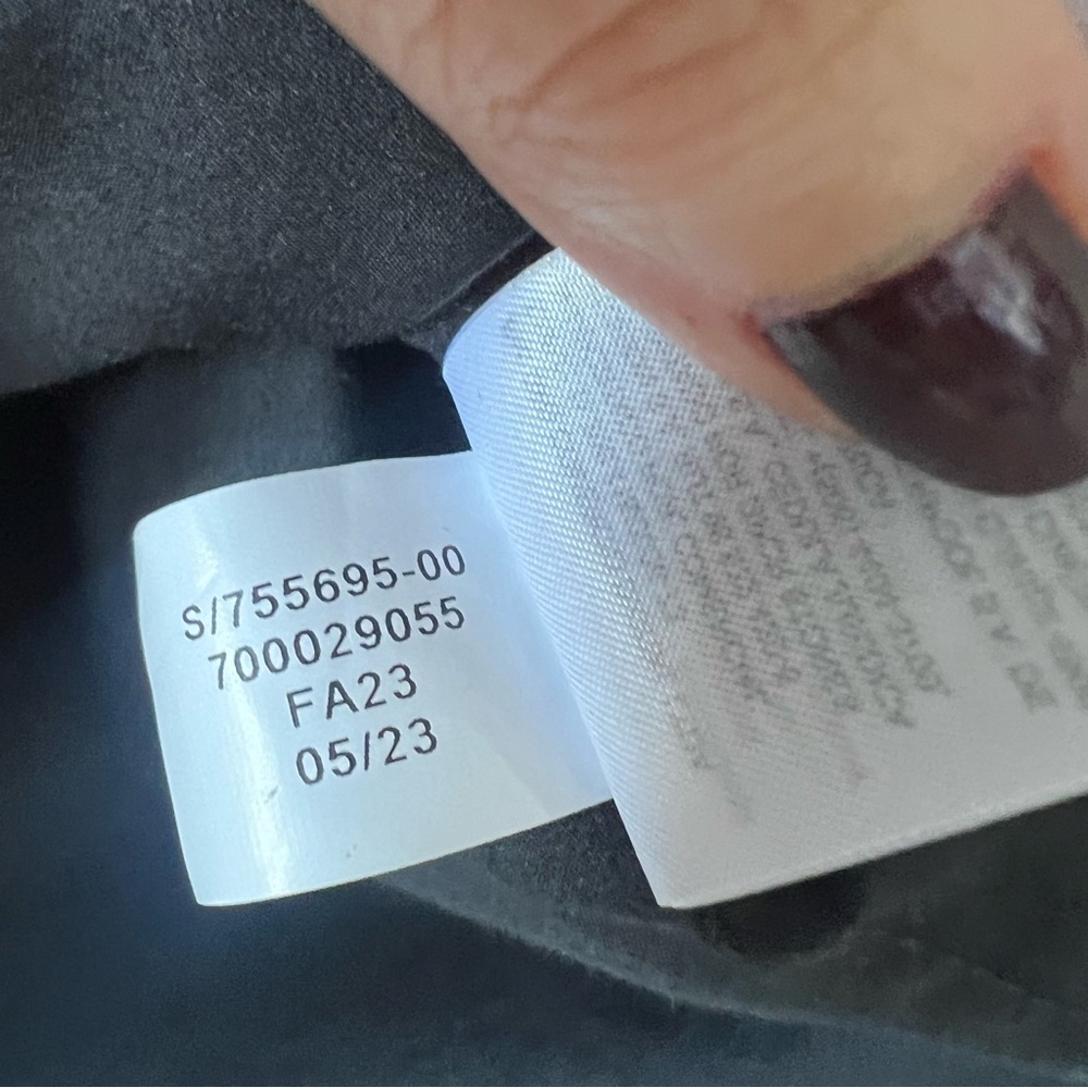 Banana Republic Josefa Tuxedo Shirt in Black - Picture 9 of 10